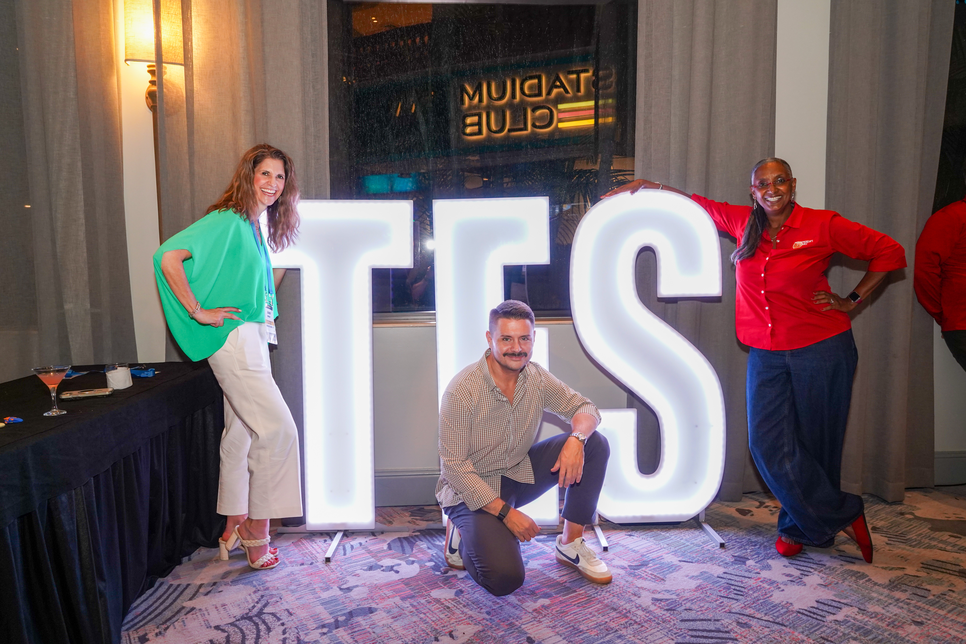 Michael Harn and colleagues at a professional event