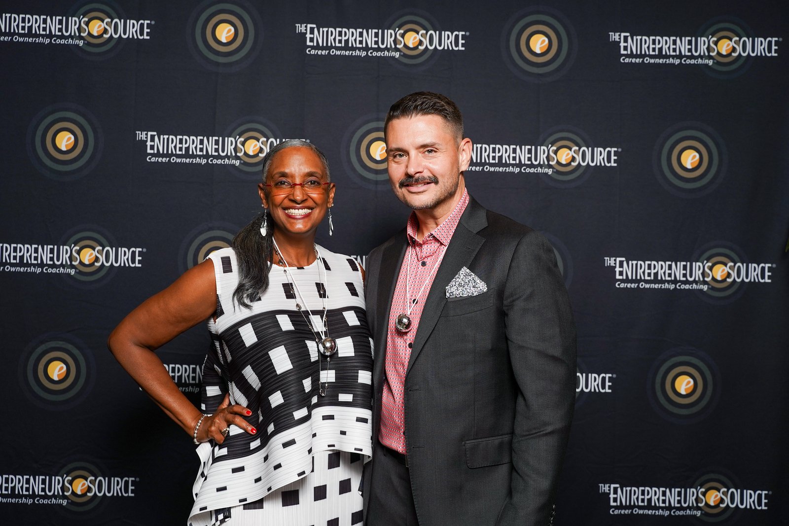 Michael Harn at an Entrepreneur's Source event